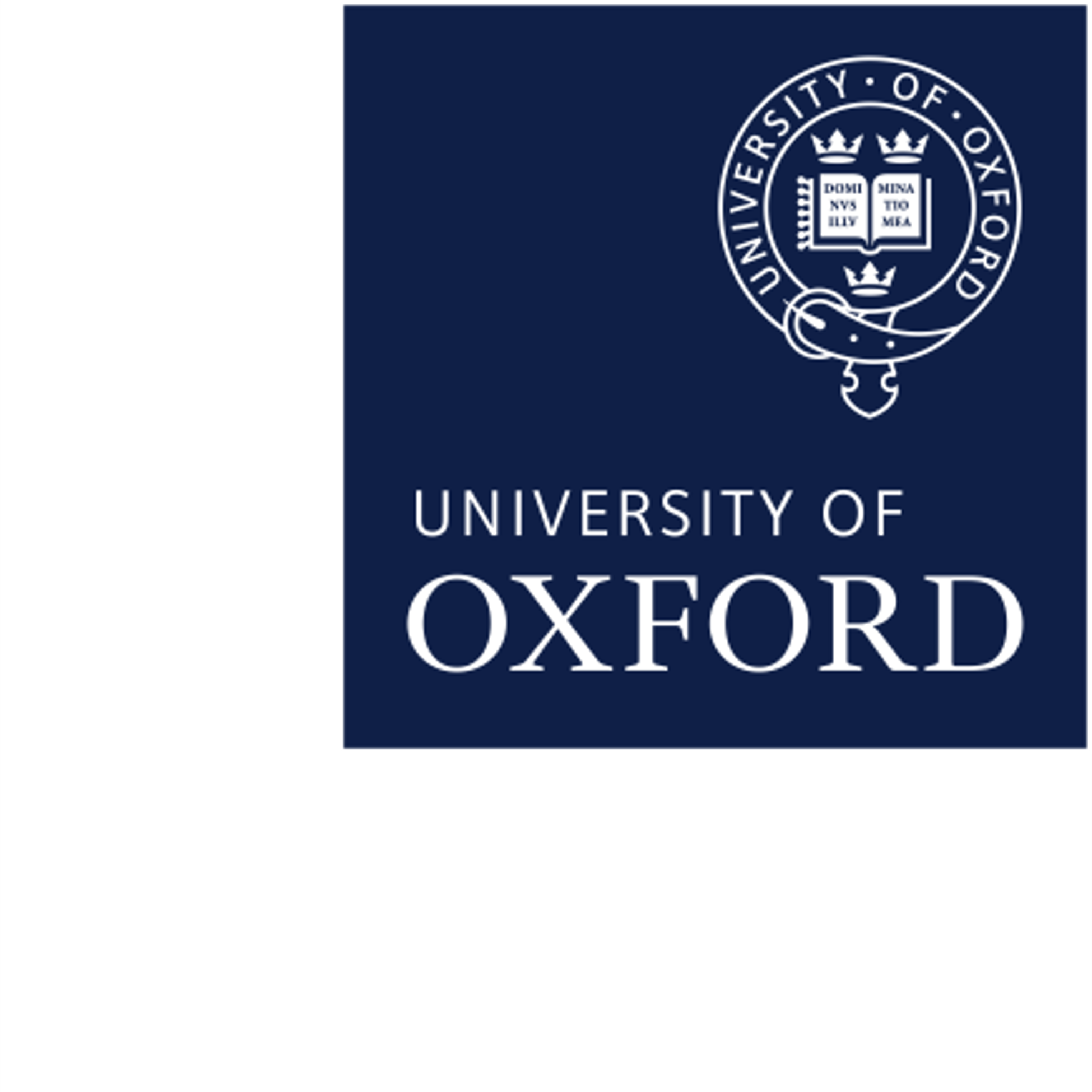 Logo with the wordmark - University of oxford